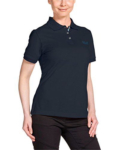 Jack Wolfskin Damen Poloshirt in Nachtblau, Größe XL