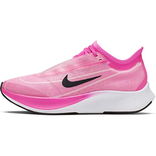 Nike Wmns Zoom Fly 3, Zapatillas de Trail Running para Mujer, Multicolor (Pink Blast/True Berry/Atmosphere Grey 600), 36.5 EU