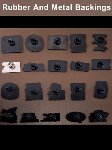 Mental Health Humor Enamel Pins Set – Funny & Relatable Pins for Anxiety, Burnout, Depression, Self-Awareness – Collectible Metal Lapel Pins for Backpacks, Jackets, Gifts – 20-Pack3