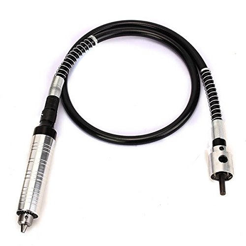 ChaRLes Albero Flessibile Con Prolunga Elettrica Per Smerigliatrice Da 6Mm Con Mandrino A Chiave Da 0.3-4Mm Per Utensile Smerigliatrice Rotante