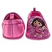 Josmo Girls Slippers Dora The Explorer Girls Plush House Slipper Pink (Size 5-6 Toddler)