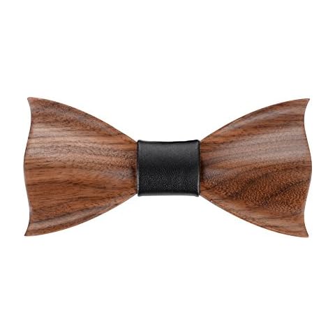 Mr.Van Pajarita Madera Hombre Clásico Cover