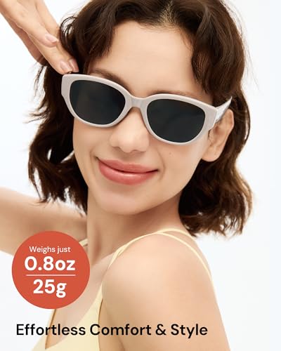 BENEUNDER Women's Polarized Sunglasses - UV400 Trendy Folding Lightweight Shades, Retro Classic Designer Style4