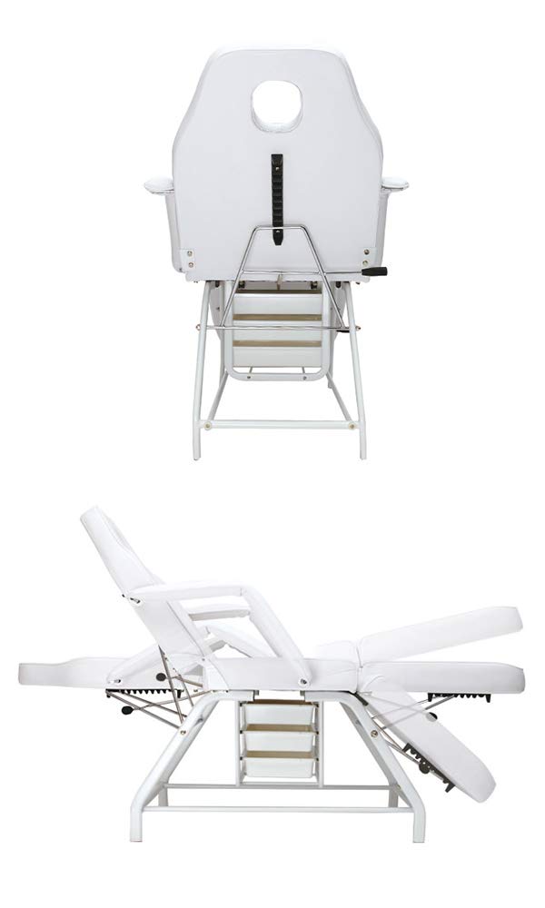 新品☆ワゴン付きフェイシャルベッド(ロングワイド有孔) 新品☆ワゴン付きフェイシャルベッド(ロングワイド有孔)