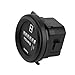 SWPHRT Car Mechanical Hour Meter Gauge, 100V–250V Round Vehicles Engine Hour Gauge, Waterproof Automotive Time Tester Accessories, Universal for Lawn Tractors Truck Snowmobile