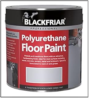 Blackfriar Polyurethane Floor Paint - Hard Wearing - White - 500ml