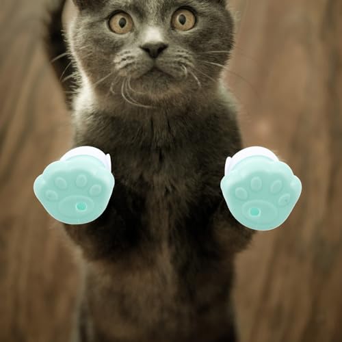 Mipcase Katzenhelm Nach Operation Mit Klauenschutz Transparent Atmungsaktive Kätzchenhaube Für Schutz Und Heilung Katzenkopfhaube