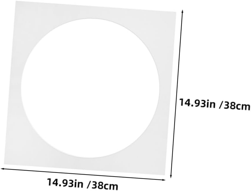 DOITOOL 2pcs Picture Mats: White Picture Mat Boards for Frames Photo Backing Board Artwork Prints - DIY Frame Matting for Home Office Gallery