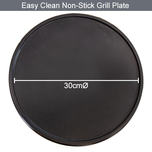 Quest Electric Pancake Maker & Crepe Maker | Extra Large Cooking Surface | Non Stick, Easy Clean Up | Includes Utensils | Perfect for Pancakes, Crepes, Omelettes, Chapati, Roti