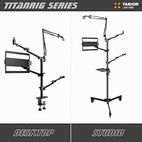 TARION Overhead Kamera Tischstativ Set mit 4-Gelenkarm Titanrig Studio – Ansicht 9