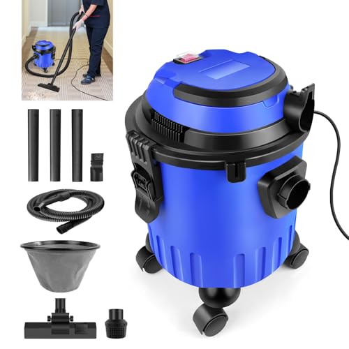 Yiyai 3 in 1 Nass- und Trocken Staubsauger mit Gebläse Funktion, 1200W Bodenstaubsauger, Starke Saugleistung 20000Pa, Behältervolumen: 15L, Für Hartböden Teppiche,Teppich-Reinigungsmaschine