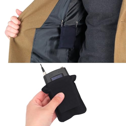 URSA Belt Pouch with Clips - Versatile Rigging for Wireless Transmitters (Black, Large) by URSA Straps - Used condition - US$16.84