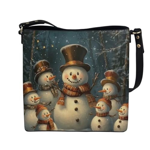 Image of HUGS IDEA Hoho Bag for Women Crossbody Purse Leather Handbags Laides Shoulder Bags