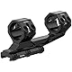 WestHunter Optics Precision Cantilever Picatinny Scope Mount, 34mm Tube Offset Dual Ring Lightweight One-Piece Riflescope Mount - 20MOA, Black
