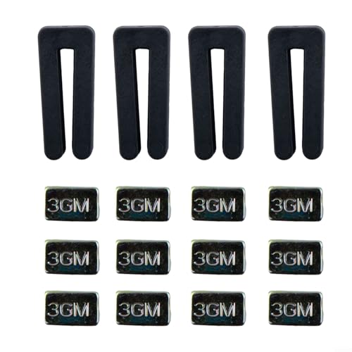 Innovador sistema de equilibrio de ventilador de techo que incluye 4 kits con componentes esenciales para un funcionamiento suave