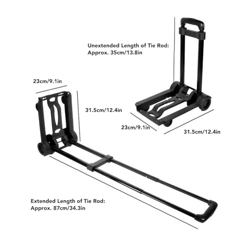 Carretilla Plegable Ligera con Manija Ajustable miniatura 2