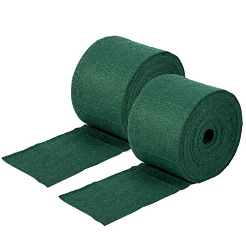 Moligh doll 2 Pack Thickened Tree Protector Wraps 65 Foot Winter-Proof Tree Trunk Guard Protector Wrap Shrub Plants Antifreeze Bandage Packing