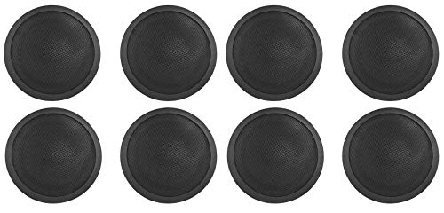 Rockville (8) CCL6T Black 70V 6