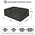 OutdoorLines Outdoor Waterproof Patio Table Furniture Set Covers - Rectangle Couch Sectional Cover Outside Weatherproof Patio Furniture Covering for Deck, Lawn and Backyard 74"L x 47"W x 28"H, Black