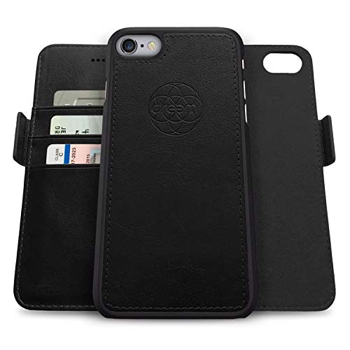 Coque antichoc iPhone 6s et étui portefeuille 2-en-1 Dreem Fibonacci avec stand