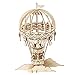 Robotime 3D Bois Puzzle DIY Construction Ensemble Brain Teaser, modèle de Construction de modèle Cadeau de Jouet pour Enfants (Color : Hot Air Ballon)