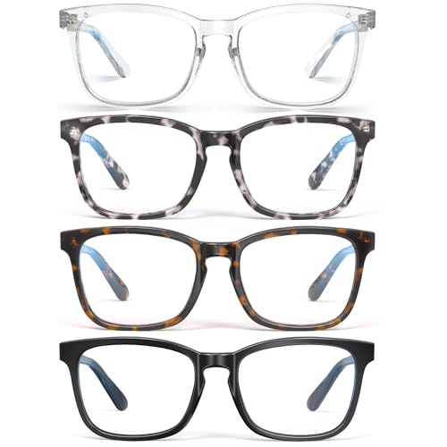 Image of Blue Light Glasses for Women Men Square Computer Glasses Anti Glare UV Blocking Vita