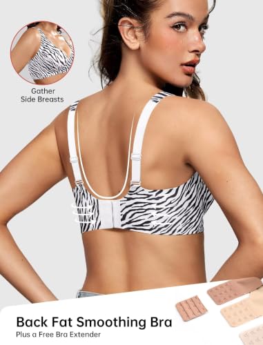 Image of Vertvie Wireless Jelly Bras Push Up Plunge Seamless Supportive
