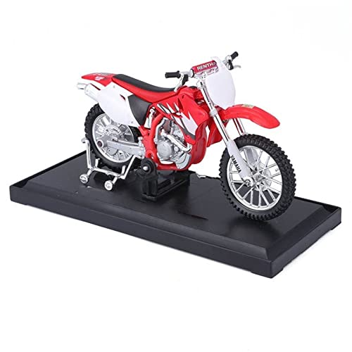 Cadeau collection moto miniature 1:18 sculpture de simulation YZ-450F en métal