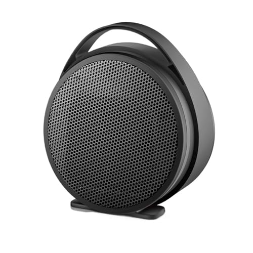 Calentador eléctrico portátil de 1000 W con ventilador escritorio PTC, calefactor aire caliente, mini radiador, calentador for el hogar y la oficina,Dispositivo de calentamiento(Nero)