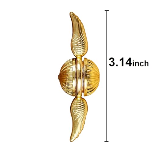 Image of Gold Fidget Spinner Magic Orb Anxiety Toys Stress Relief Reducer Fidget Hand Spinner Toy Finger Spinners Toy Focus Fidgeting Restless Novelty Gift for Adults Kids