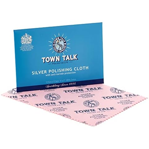 Town Talk Silver Polishing Cloth 12 x 17 cm Cover