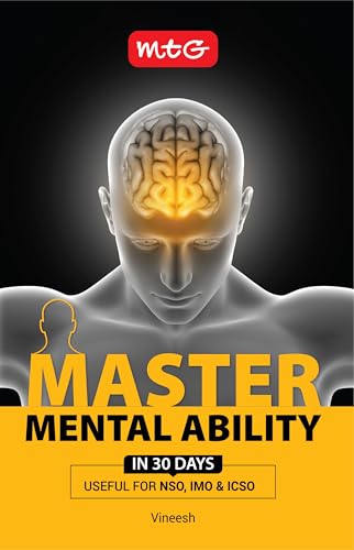 Image of MTG Master Mental Ability in 30 Days | Useful Book For NSO, IMO & ICSO Olympiad Exam