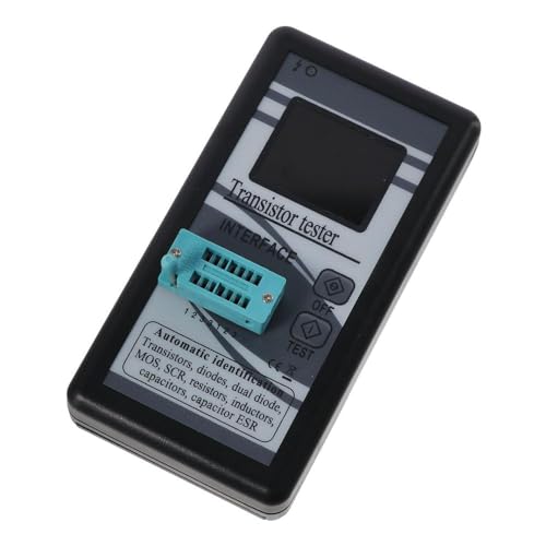 Image of M328 Transistor Tester, Multifunctional Resistance,ESR Meter, Mosfet Transistor Capacitor Tester, NPN PNP Transistor Diode Resistor Inductor Capacitance Meter Automatic Checker Detector