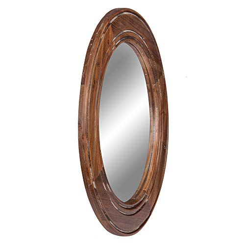 Patton-Wall-Decor-Reclaimed-Wood-Large-Round-Wall-Accent-Mirror Patton Wall Decor Reclaimed Wood Large Round Wall Accent Mirror