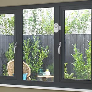 Toeeson Alarme de Janela, Alarme de Piscina de 120 Db para Porta, Alarme de Segurança de Porta para