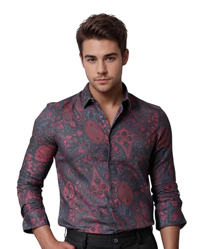 Image of Rare Rabbit Tailored Paisley Print Shirt