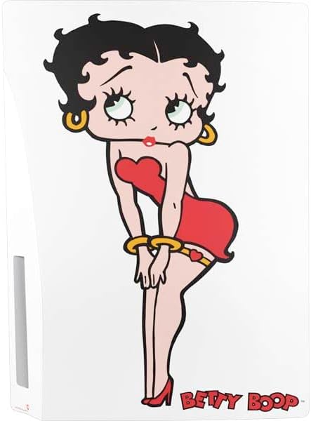 Skinit Decal Gaming Skin Compatible with PS5 Bundle - Officially Licensed Betty Boop Pose Design