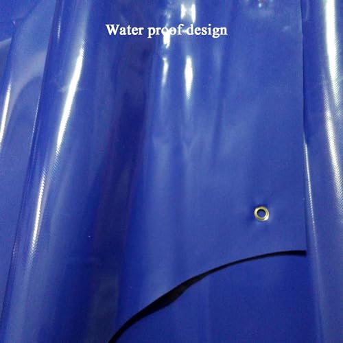 Delantal de PVC impermeable de alta densidad con acabado grueso y cobertura extendida 4