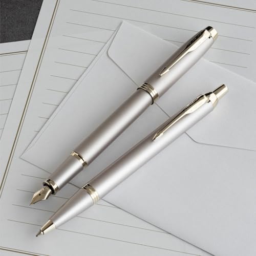 PARKER14K 万年筆 2本とボールペン1本セット 41Mj8B93yML.jpg