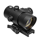 NcStar 1X40 Red Dot Sight with Built in Red Laser/Quick Release Weaver Mount (DLB140)
