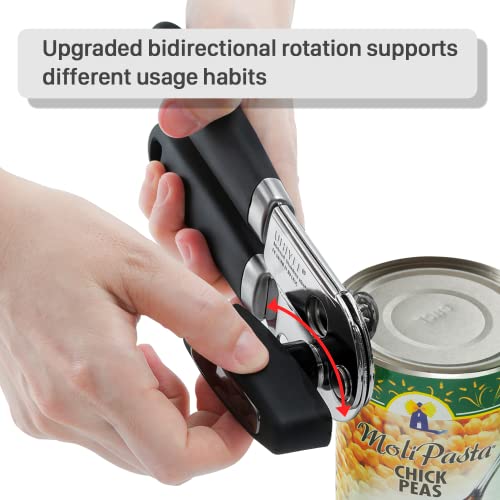 Can Opener Manual Hand Held Can Openers Heavy Duty With Sharp Cutting Blade Oversized Knob, Hand Can Opener Manual For Seniors With Arthritis, Great Grips Can Opener With Multifunctional Bottle Opener #TOP2