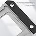 DUDOK 1/2 pcs CPU Mounting Bracket - CPU Anti-Bending Buckle, Heavy Duty CPU Installation Frame | CPU Support Frame with Hand Tools Replacement, CPU Bending Corrector for 12th 13th Generation, Silver