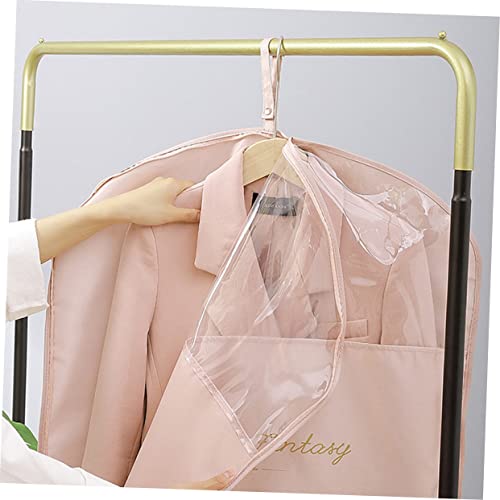 1pc Clothing Garment Bag Cover for Clothes -dust Oxford Suit Pouch Side Zipper Washable and Reusable for Wardrobe Storage and4