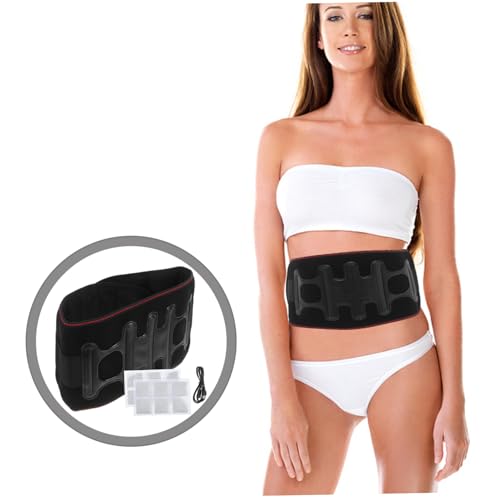 Cinturón lumbar térmico USB NOLITOY con soporte ajustable miniatura 3