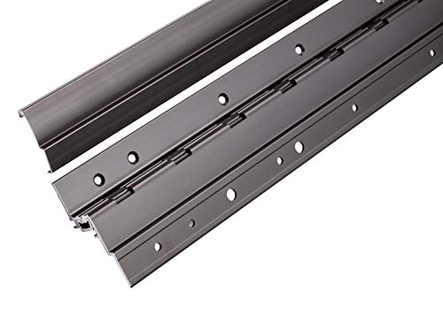 Global Door Controls Thi-1183Hd-Du Full Surface Heavy Duty Continuous Hinge, 83" #TOP1