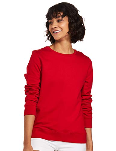 Image of Women's Cotton Round Neck Pullover Sweater