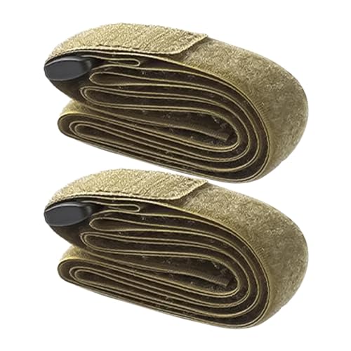 Buerfu Surrningsrem, Cinch-remmar | 2st Håll ner campingremmar med spännen | Campingutrustning, töjbara sovsäcksremmar, surrande kompressionsremmar för camping