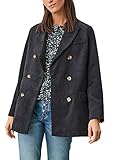 s.Oliver Women's for Damen 90% Polyester,10% Polyamid Color: Black Size: 36 Blazer Langarm
