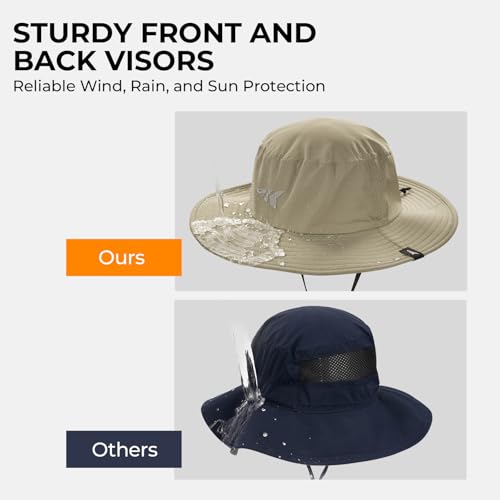 Image of KastKing Sol Armis UPF 50 Boonie Hat - Sun Protection Hat, Fishing Hat, Beach & Hiking Hat, Paddling