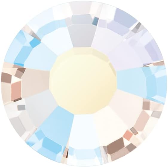 144 Pieces SS20 Preciosa Maxima Czech Crystal Flat Back, Rhinestones for Crafts, Light Gold Quartz AB